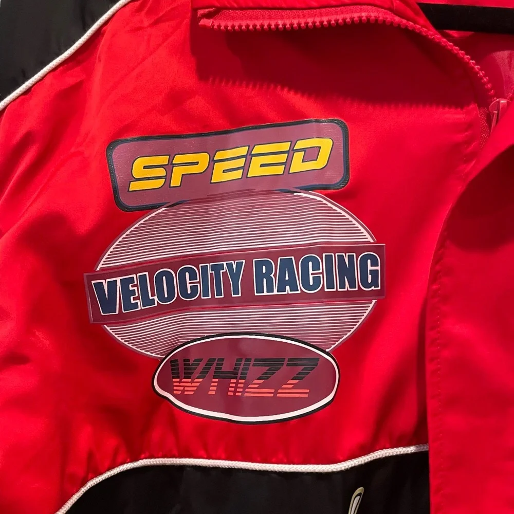 Princess Polly Vintage Y2K Racing Jacket Streetwear Size M - Picture 2 of 4